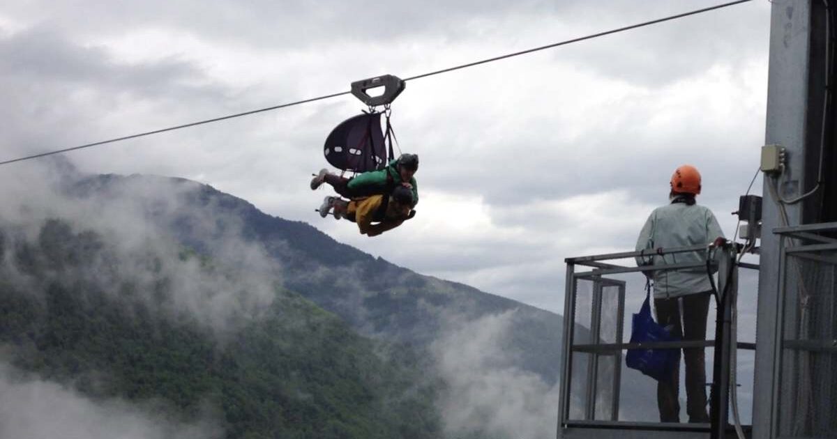 Volare sulla zipline è uno sport estremo?